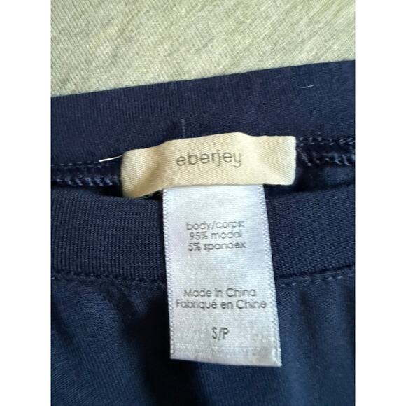 Eberjey Women's Heather Slouchy Pajama Top - Picture 4 of 4